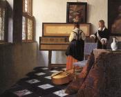 约翰尼斯 维米尔 : The Music Lesson